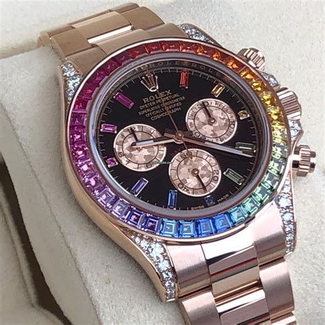 rolex rainbow uhren